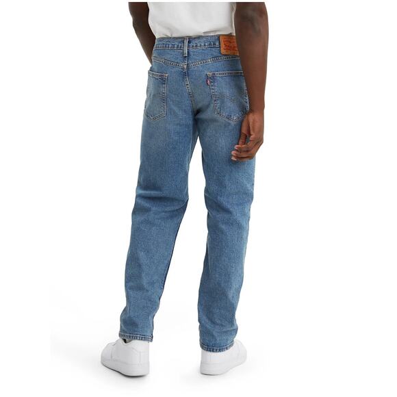 VTG Levis 550 Relaxed Fit Tapered Leg Jeans Mens W30 L32 Light Wash Y2K 1996 - Picture 2 of 12